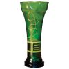 Iguana Green Large Glass Urn