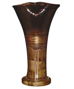 Riviera Sand Small Glass Urn