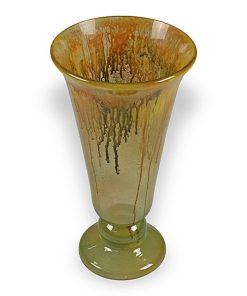 Honeysuckle Cup Glass Vase