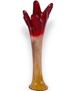 Rise and Shine 6 Point Large Glass Vase