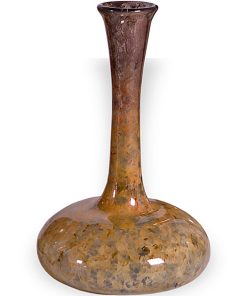 Gold Dust Glass Bulb Vase