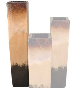 Square Ceramic Floor Vase Large | Sykes