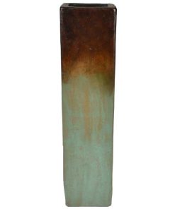 Square Ceramic Floor Vase Medium | Eden